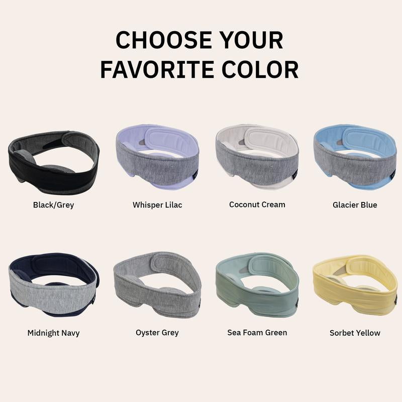 Trtl Glimpse Sleep Mask - Blackout Eye Mask for Sleeping - Comfortable, Breathable Sleep Mask