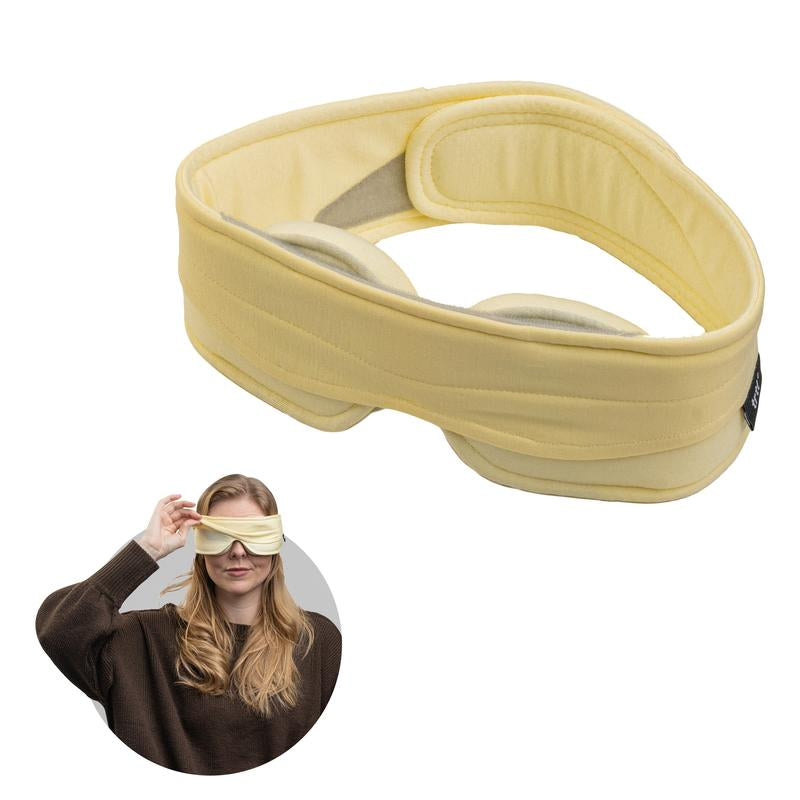 Trtl Glimpse Sleep Mask - Blackout Eye Mask for Sleeping - Comfortable, Breathable Sleep Mask