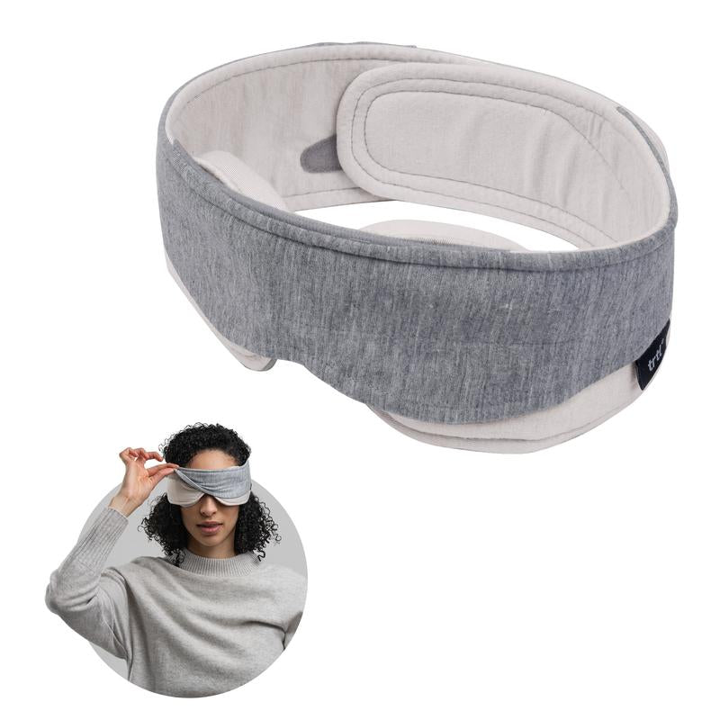Trtl Glimpse Sleep Mask - Blackout Eye Mask for Sleeping - Comfortable, Breathable Sleep Mask