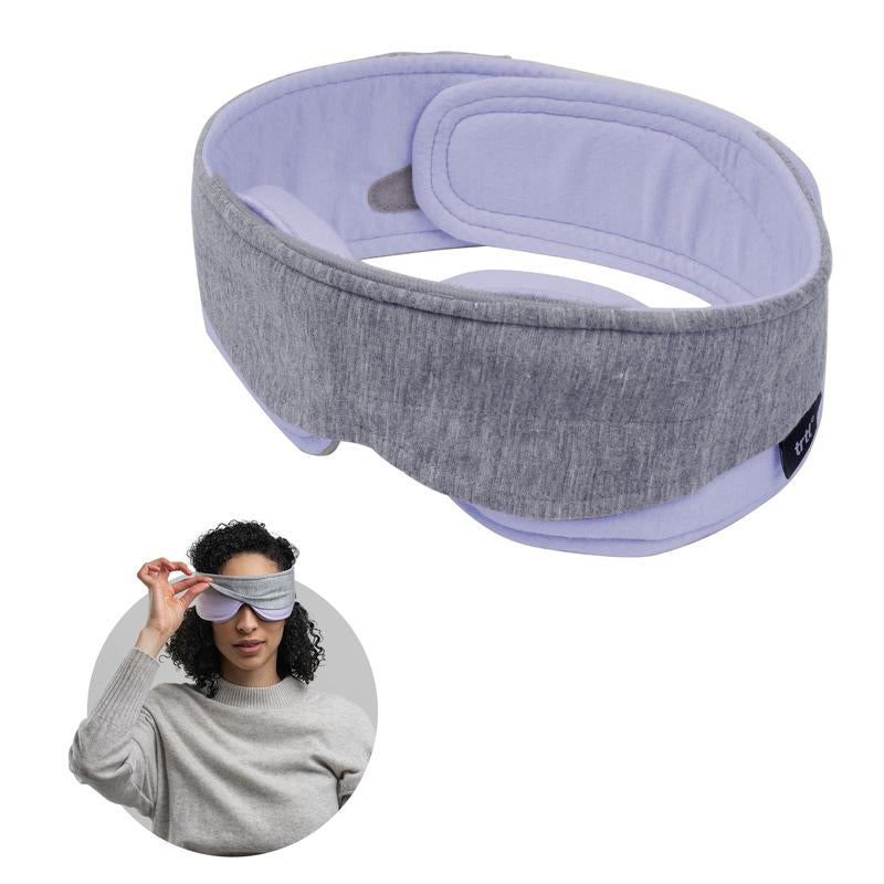 Trtl Glimpse Sleep Mask - Blackout Eye Mask for Sleeping - Comfortable, Breathable Sleep Mask